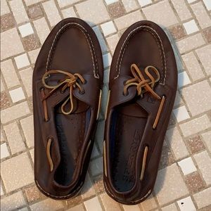 Brown Sperry Boat Shoes